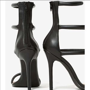 Nastygal Black Heels, New